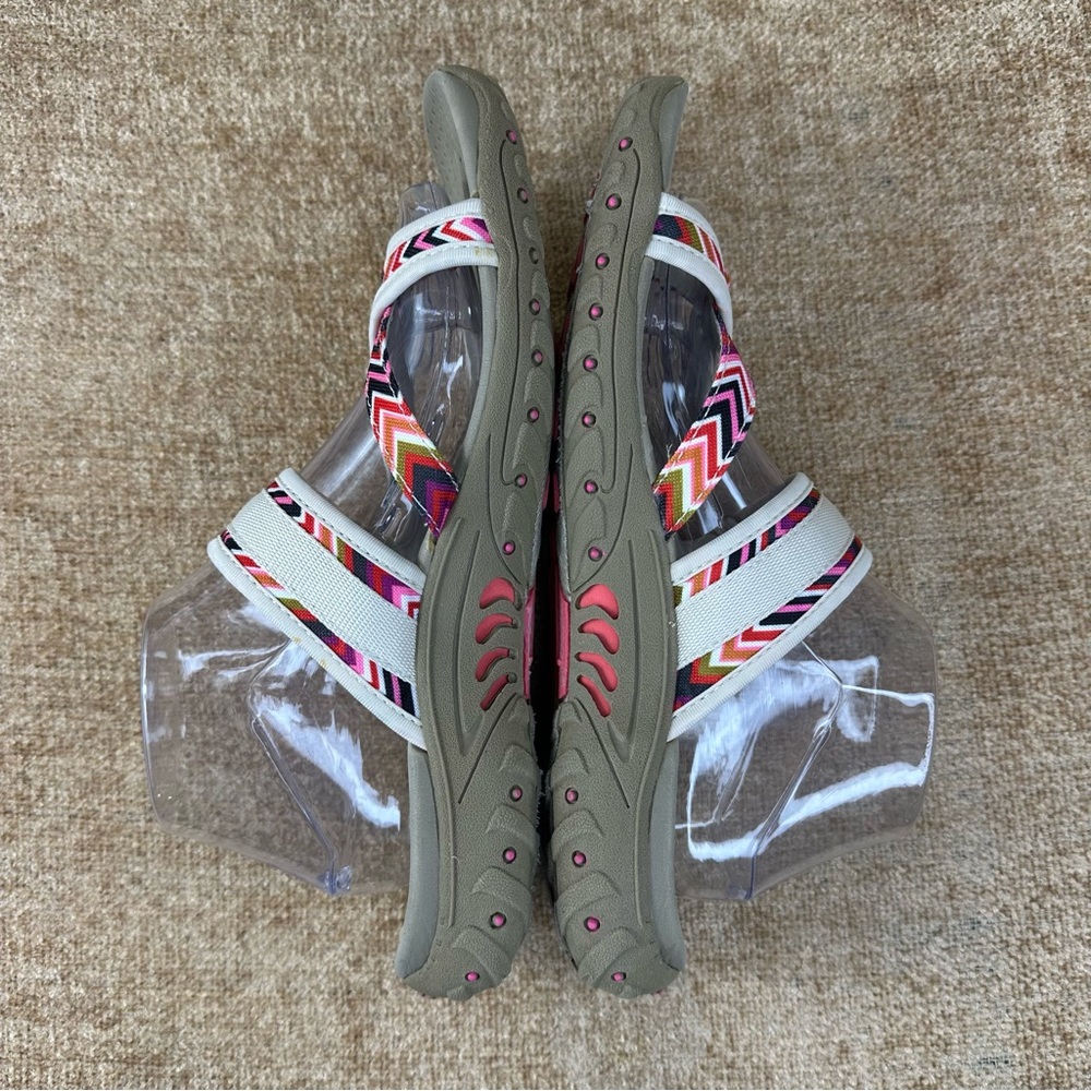 Skechers Reggae -Zig Swag Multicolored Sandals Women’s Size 10 - Picture 10 of 13